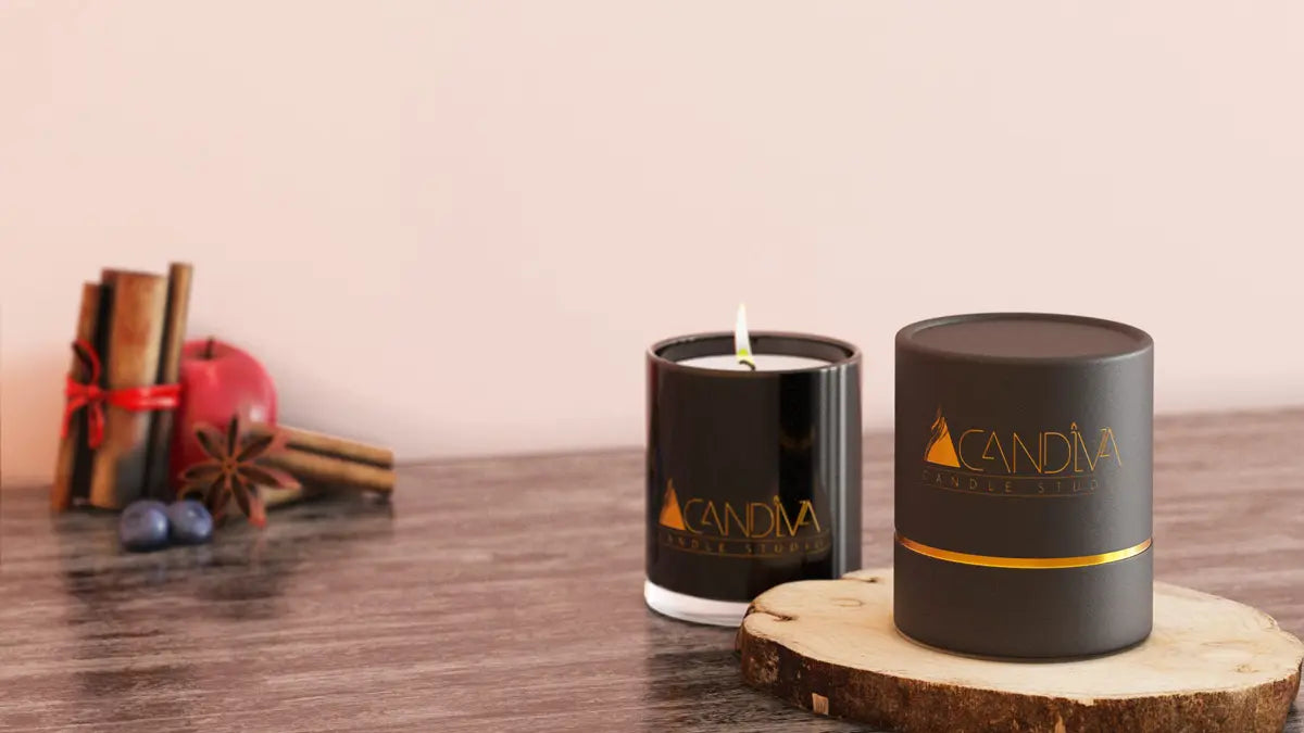 Noel Scented Candle – Festive Glow | Candiva Candle Studio