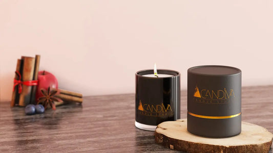 Noel Scented Candle – Festive Glow | Candiva Candle Studio
